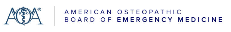 american osteopathic board of emergency medicine